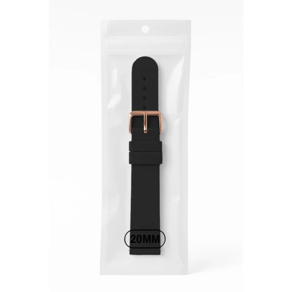 Silicone Strap for Huawei Watch GT2 / GT3 42mm - Blackeng