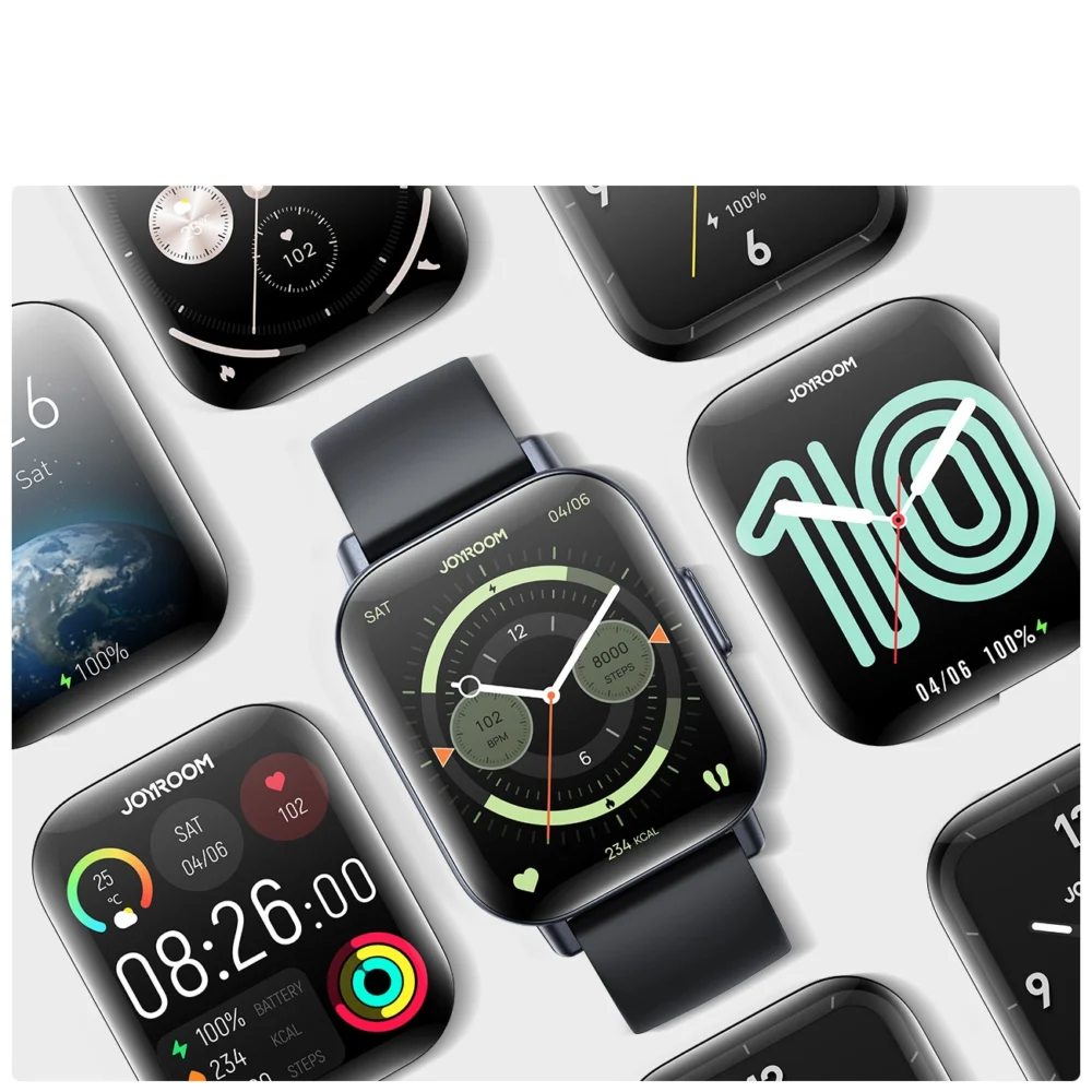 Joyroom Fit-Life JR-FT3S smartwatch with call answering function - grayeng