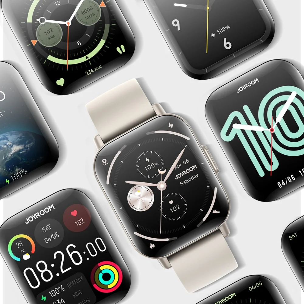 Joyroom Fit-Life JR-FT3S smartwatch with call answering function - titanium coloreng
