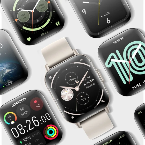 Joyroom Fit-Life JR-FT3S smartwatch with call answering function - titanium coloreng