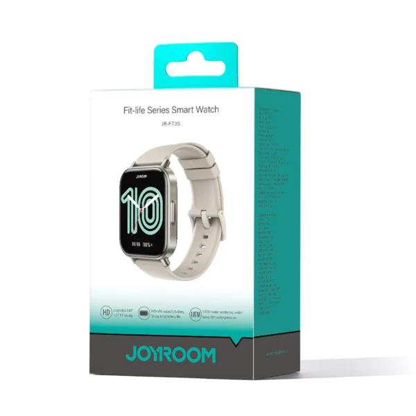 Joyroom Fit-Life JR-FT3S smartwatch with call answering function - titanium coloreng