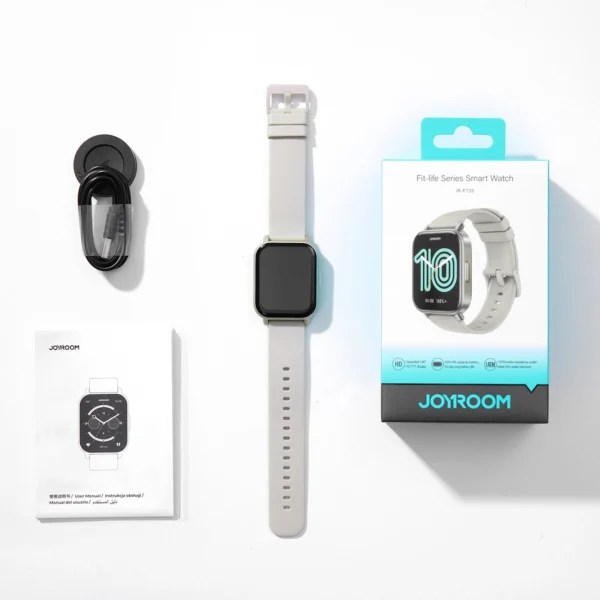 Joyroom Fit-Life JR-FT3S smartwatch with call answering function - titanium coloreng