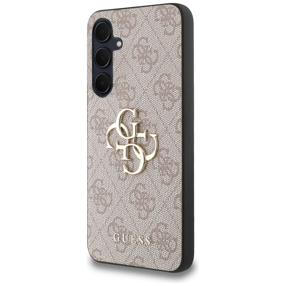 Guess 4G Big Metal Logo case for Samsung Galaxy A35 - pinkeng