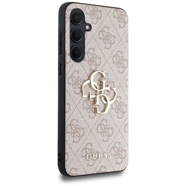 Guess 4G Big Metal Logo case for Samsung Galaxy A35 - pinkeng