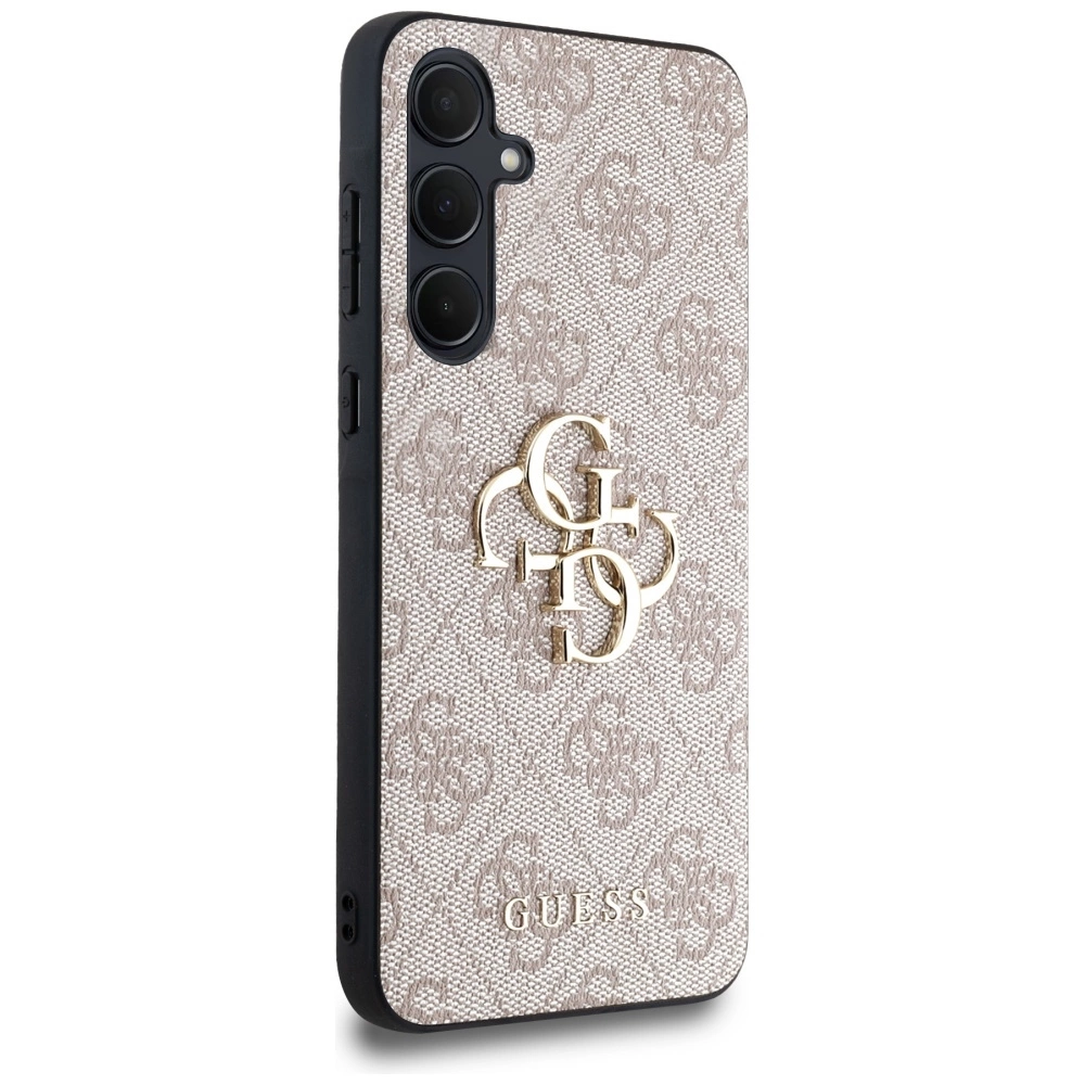 Guess 4G Big Metal Logo case for Samsung Galaxy A35 - pinkeng