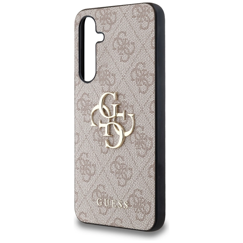 Guess 4G Big Metal Logo case for Samsung Galaxy A35 - pinkeng