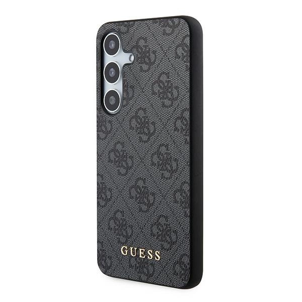 Guess 4G Metal Gold Logo case for Samsung Galaxy A55 - blackeng