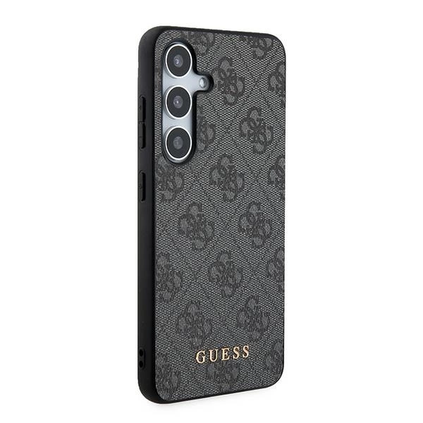 Guess 4G Metal Gold Logo case for Samsung Galaxy A55 - blackeng