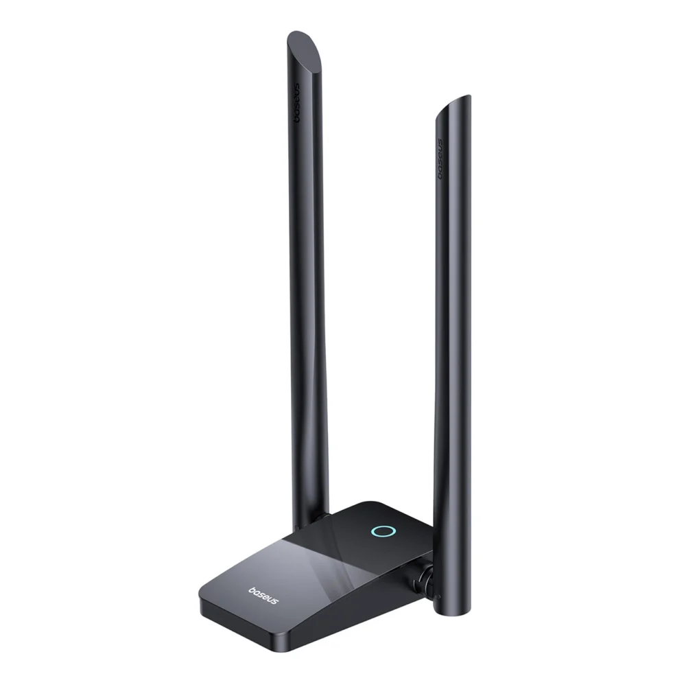 Baseus FastJoy B01317600111-05 1300 Mb/s USB network card - blackeng