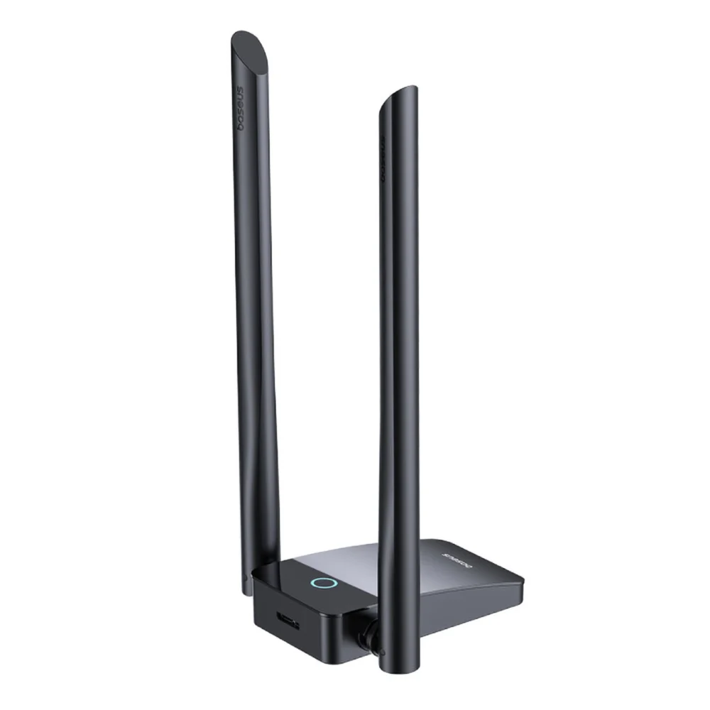 Baseus FastJoy B01317600111-05 1300 Mb/s USB network card - blackeng