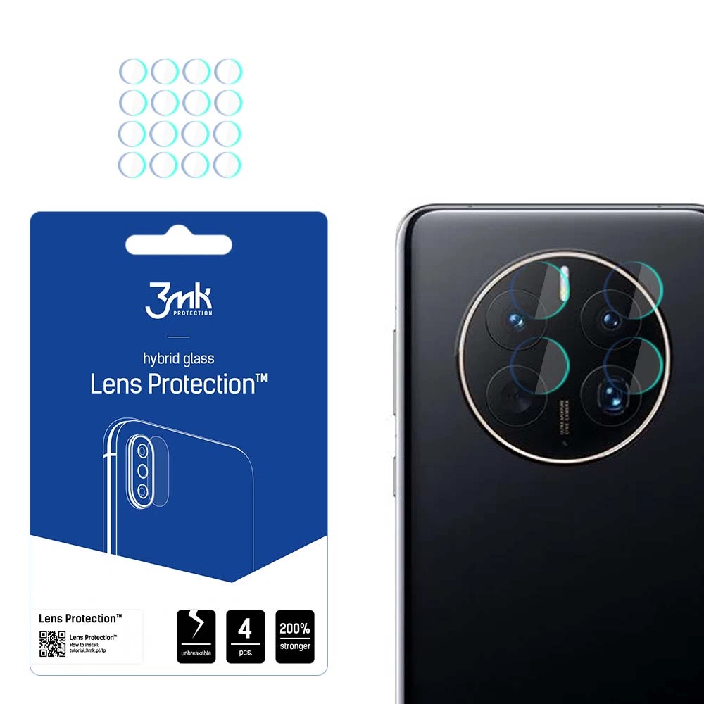 3mk Lens Protection™ hybrid camera glass for Huawei Mate 50 Proeng
