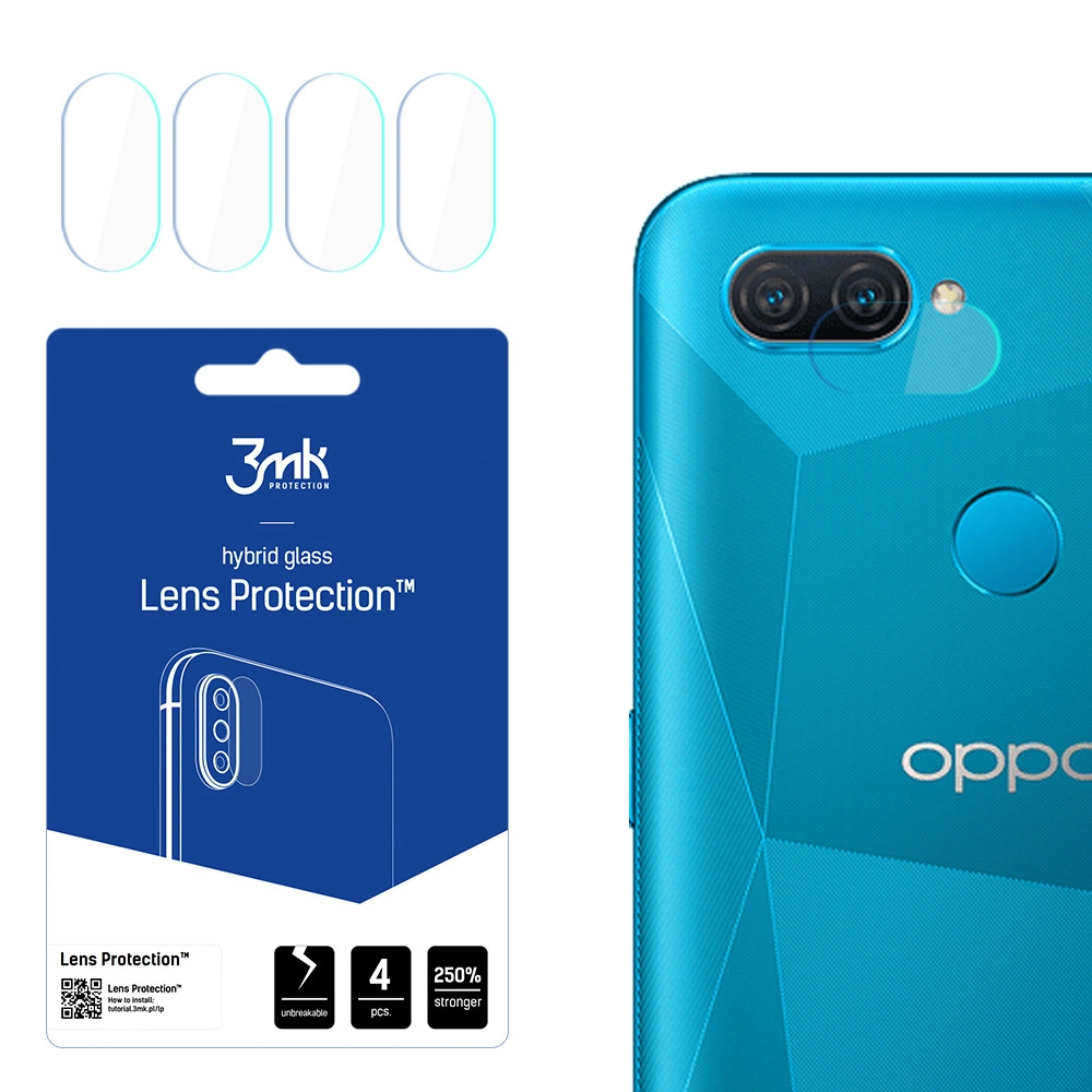 Oppo A12 - 3mk Lens Protectionpol
