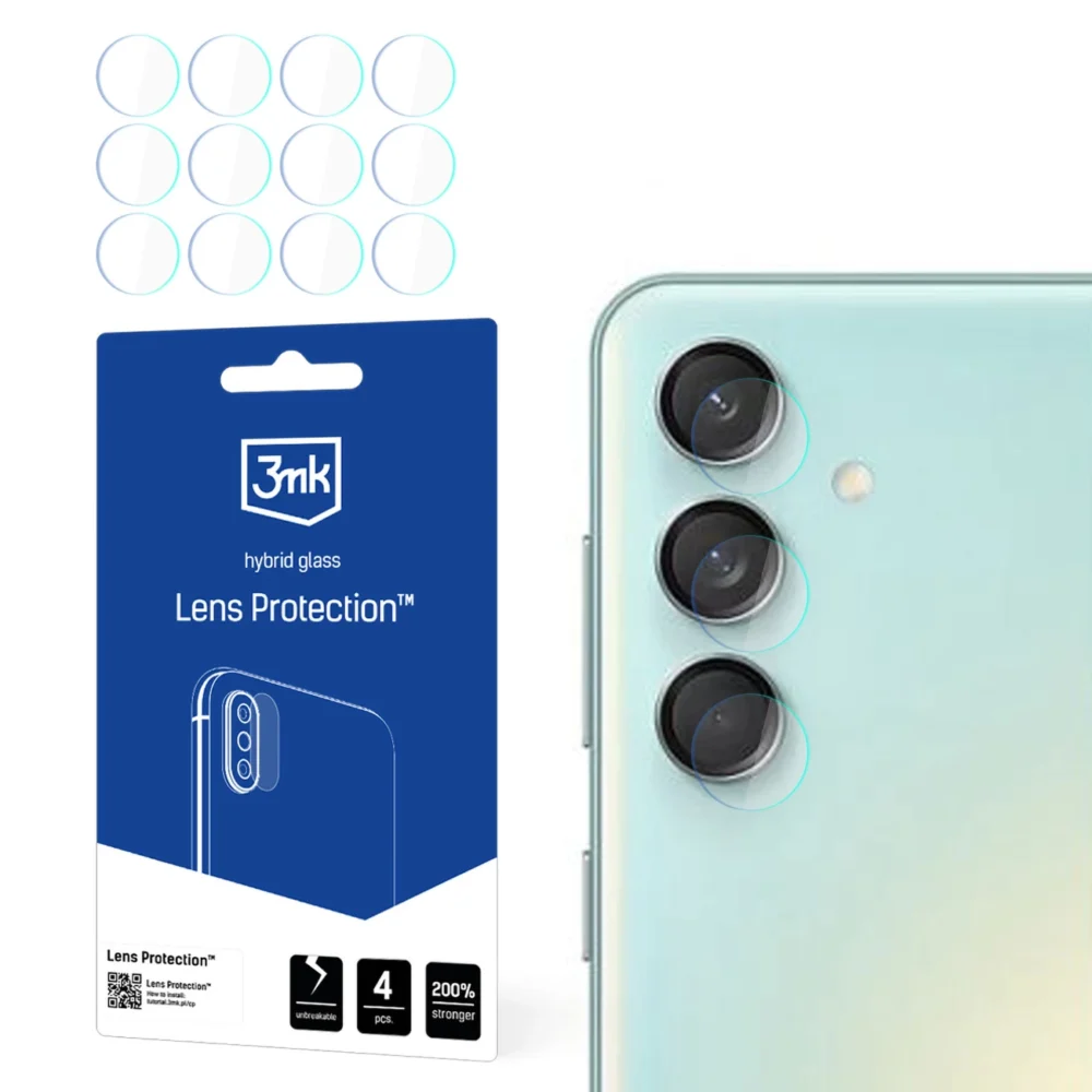 3mk Lens Protection™ hybrid camera glass for Samsung Galaxy M55eng