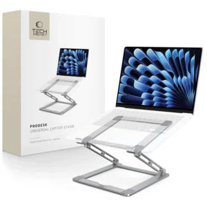 Tech-Protect ULS400 universal foldable stand for laptops up to 17" - grayeng