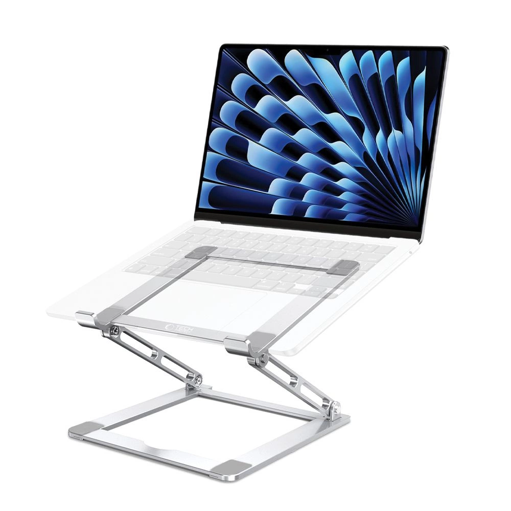 Tech-Protect ULS400 universal foldable stand for laptops up to 17" - silvereng