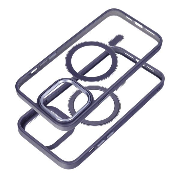 COLOR EDGE MAG COVER case compatible with MagSafe for SAMSUNG A17 deep purple