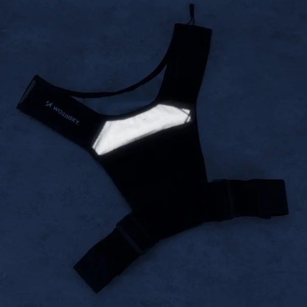 Wozinsky WKDB1 Reflective Running Vest - Blackeng