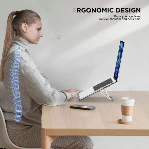 Tech-Protect ULS300 Laptop Stand - Silvereng