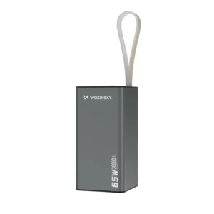 Powerbank Wozinsky K65+ 65W 30000mAh 2x USB-C, 1x USB-A 65W - grayeng