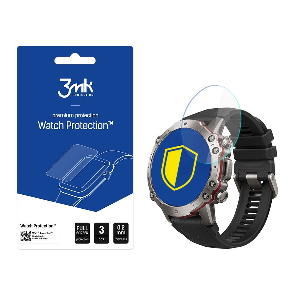 Smartwatch Screen Protector 3mk Watch Protection FlexibleGlass for Amazfit Falconeng