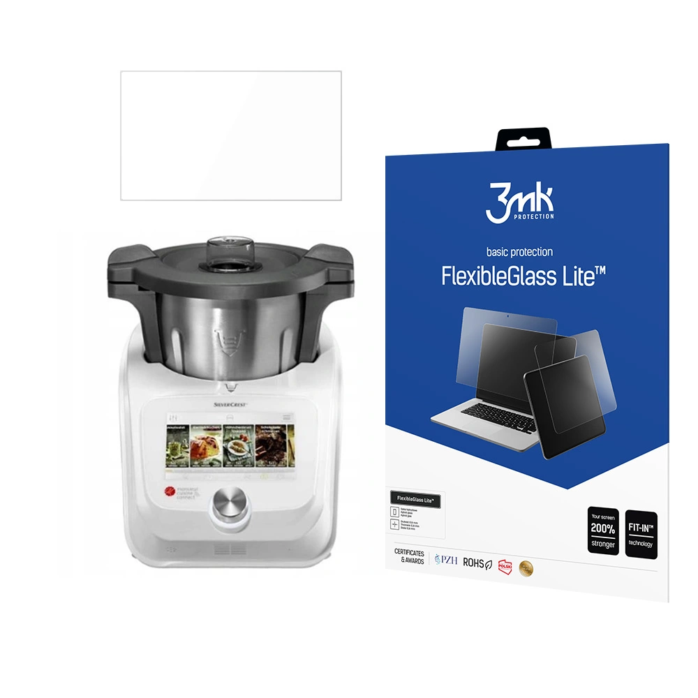 3mk FlexibleGlass Lite™ hybrid glass on SilverCrest Monsieur Cuisine connecteng
