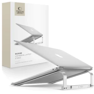 Tech-Protect ULS100 universal stand for laptops up to 16" - silvereng