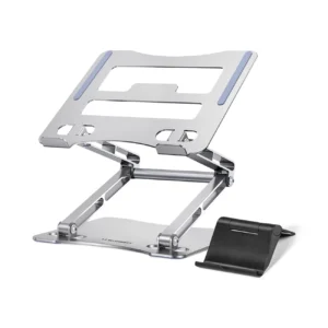 Laptop stand Wozinsky WRS-CPY75DSS aluminum + Free! smartphone stand - silvereng