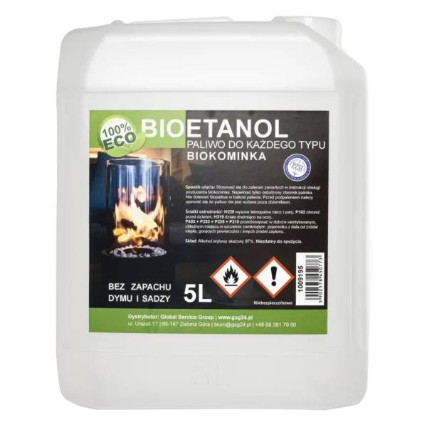 Bio alcohol bio ethanol BIO fuel for bio fireplace 5Leng