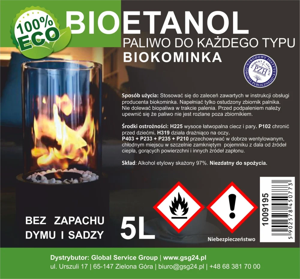 Bio alcohol bio ethanol BIO fuel for bio fireplace 5Leng