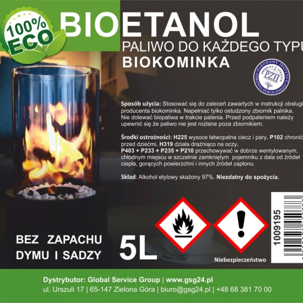 Bio alcohol bio ethanol BIO fuel for bio fireplace 5Leng