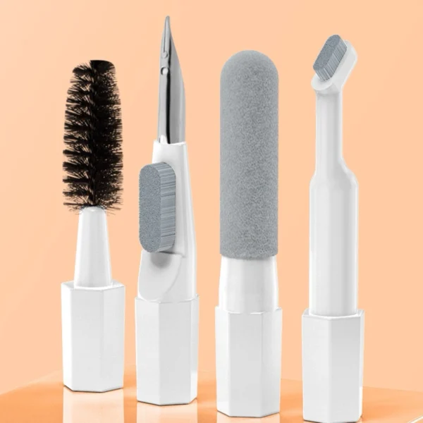 20in1 Multifunctional Cleaning Kit for Headphones, Keyboards and Displays - Whiteeng