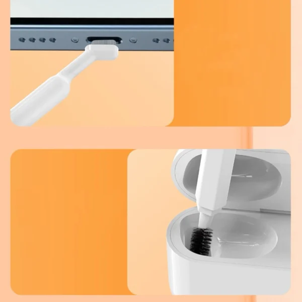 20in1 Multifunctional Cleaning Kit for Headphones, Keyboards and Displays - Whiteeng
