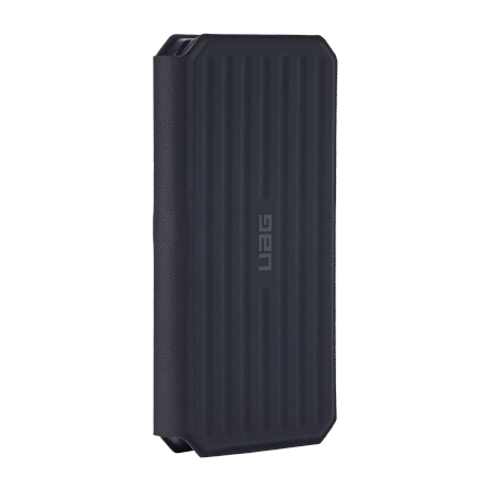 UAG 3in1 Travel Charger 15W Wireless Charger with MagSafe + Cable + Organizer - Blackeng