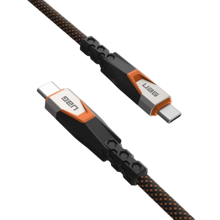 UAG SRGE USB-C USB 3.2 Gen2 Cable 240W/20Gbps 75cm - Orangeeng