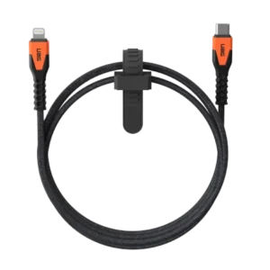 UAG Rugged Cable USB-C - Lightning 30W 1.5 m - orangeeng