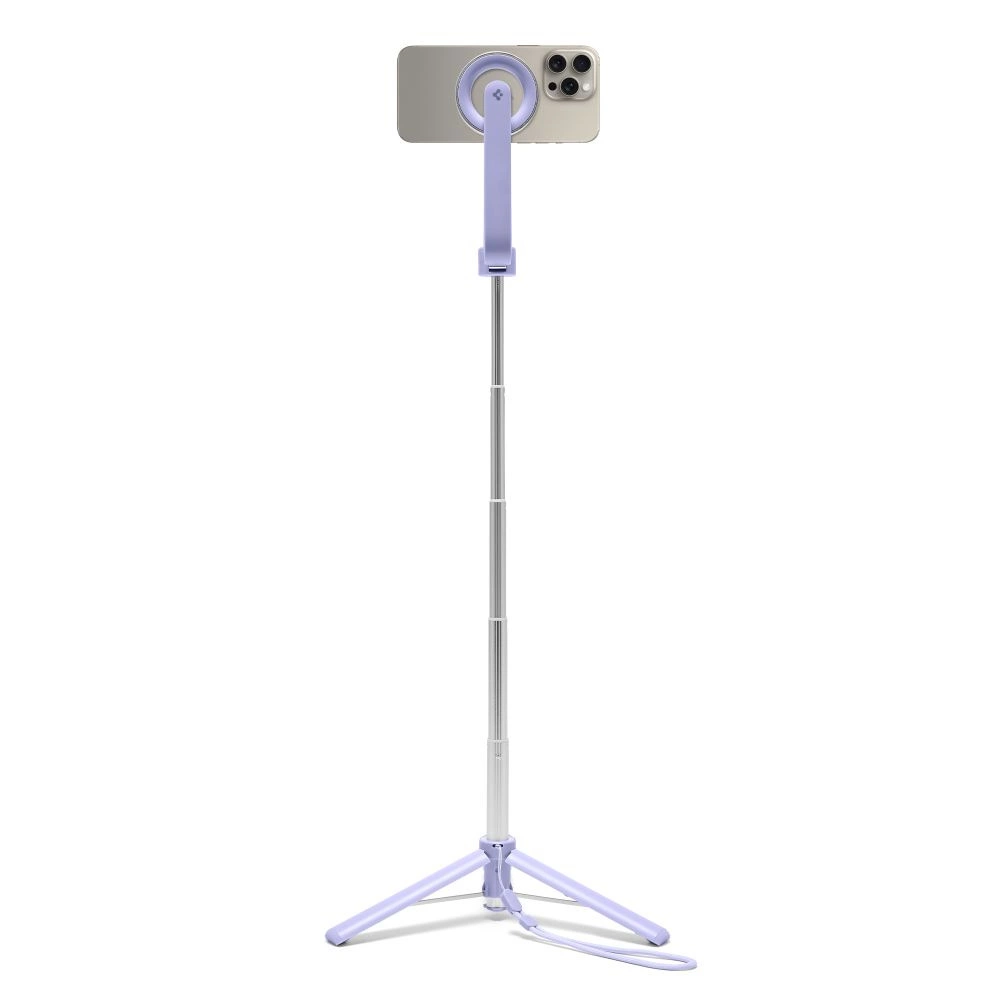 Spigen S571W MagSafe Bluetooth Selfie Stick with Tripod - Purpleeng