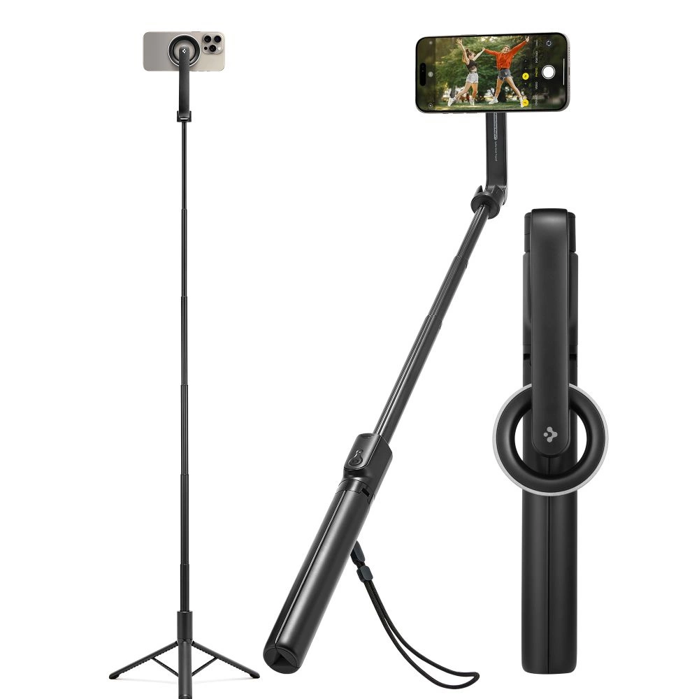 Selfie stick Spigen S580W MagSafe Bluetooth with tripod - blackeng