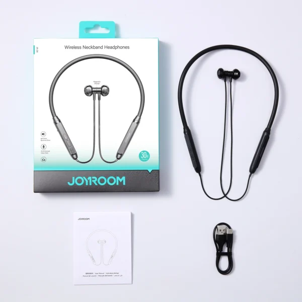 Joyroom JR-D8 Bluetooth Wireless Headphones with Headband - Blackeng