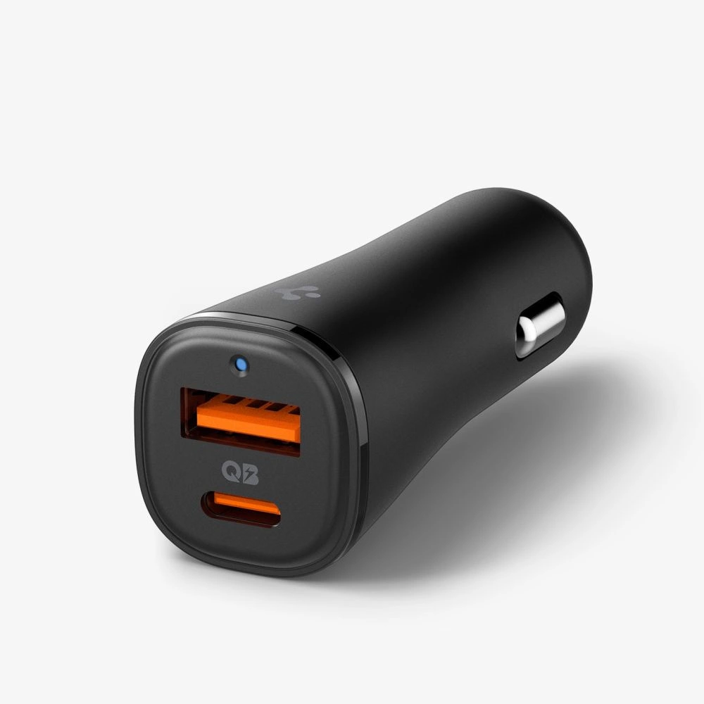Spigen ArcStation Essential EV482 48W Car Charger - Blackeng