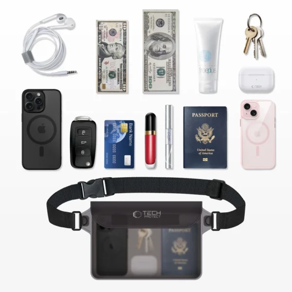 Tech-Protect UWP10 Waterproof Bag - Blackeng