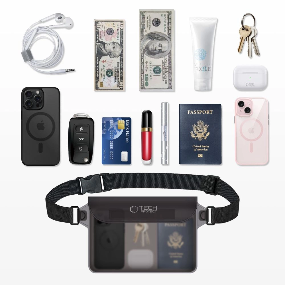 Tech-Protect UWP10 Waterproof Bag - Blackeng