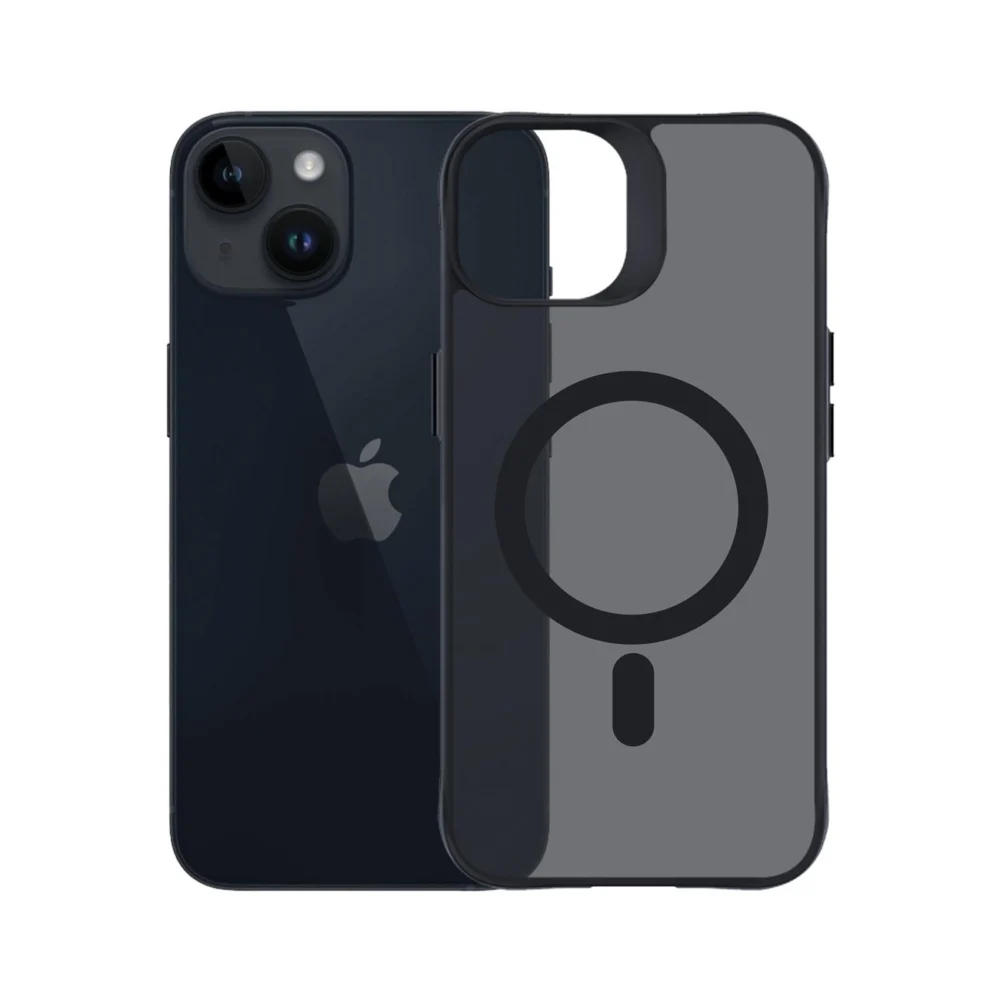 3mk Smoke MagCase with MagSafe for iPhone 13 / 14 - semi-transparenteng