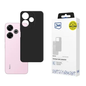 3mk Matt Case for Xiaomi Redmi Note 13R 5G/Redmi 13 4G - blackeng