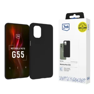 3mk Matt Case for Motorola Moto G55 5G - Blackeng