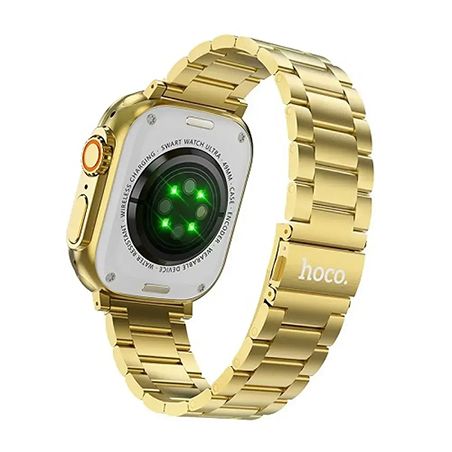 HOCO smartwatch Y12 Ultra smart sports watch (call version) light gold