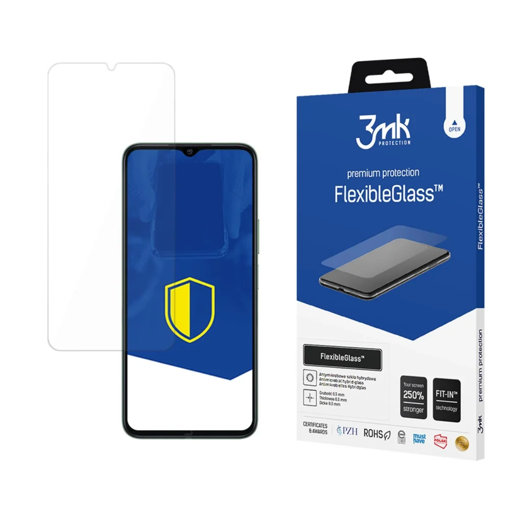Tempered glass 3mk FlexibleGlass for Honor X6Beng