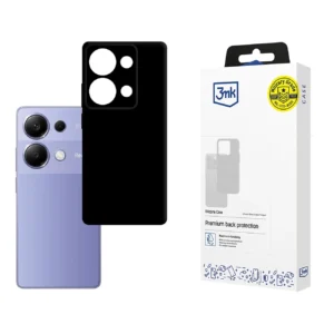 3mk Silicone Case for Xiaomi Redmi Note 13 Pro 4G - blackeng