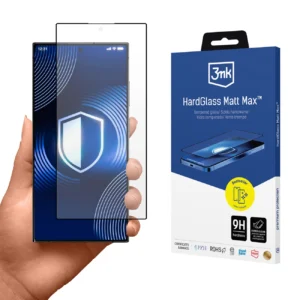 Tempered glass 3mk HardGlass Matt Max for Samsung Galaxy S24 Ultraeng