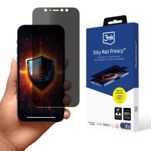 Privacy Screen Protector 3mk Silky Matt Privacy for Apple iPhone 12 Minieng