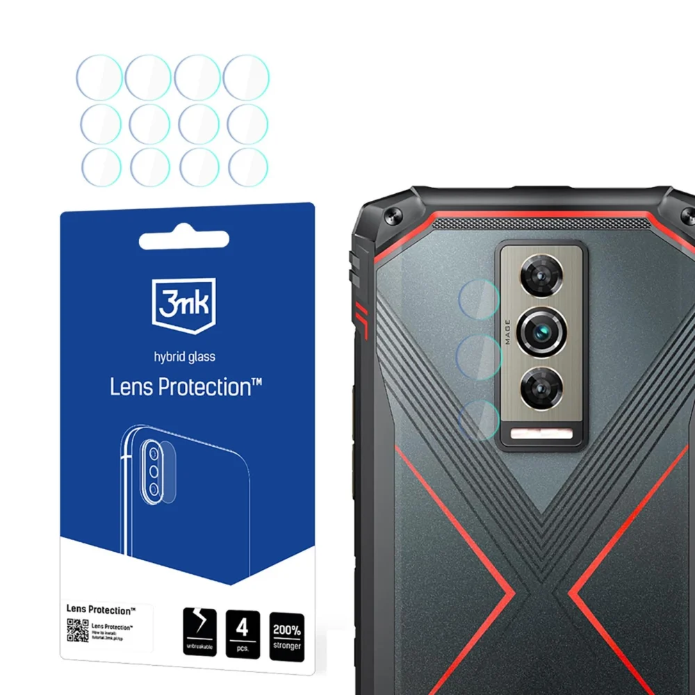 3mk Lens Protection Hybrid Glass for Doogee Blade 10 / Pro / Ultra Camera Lenseng